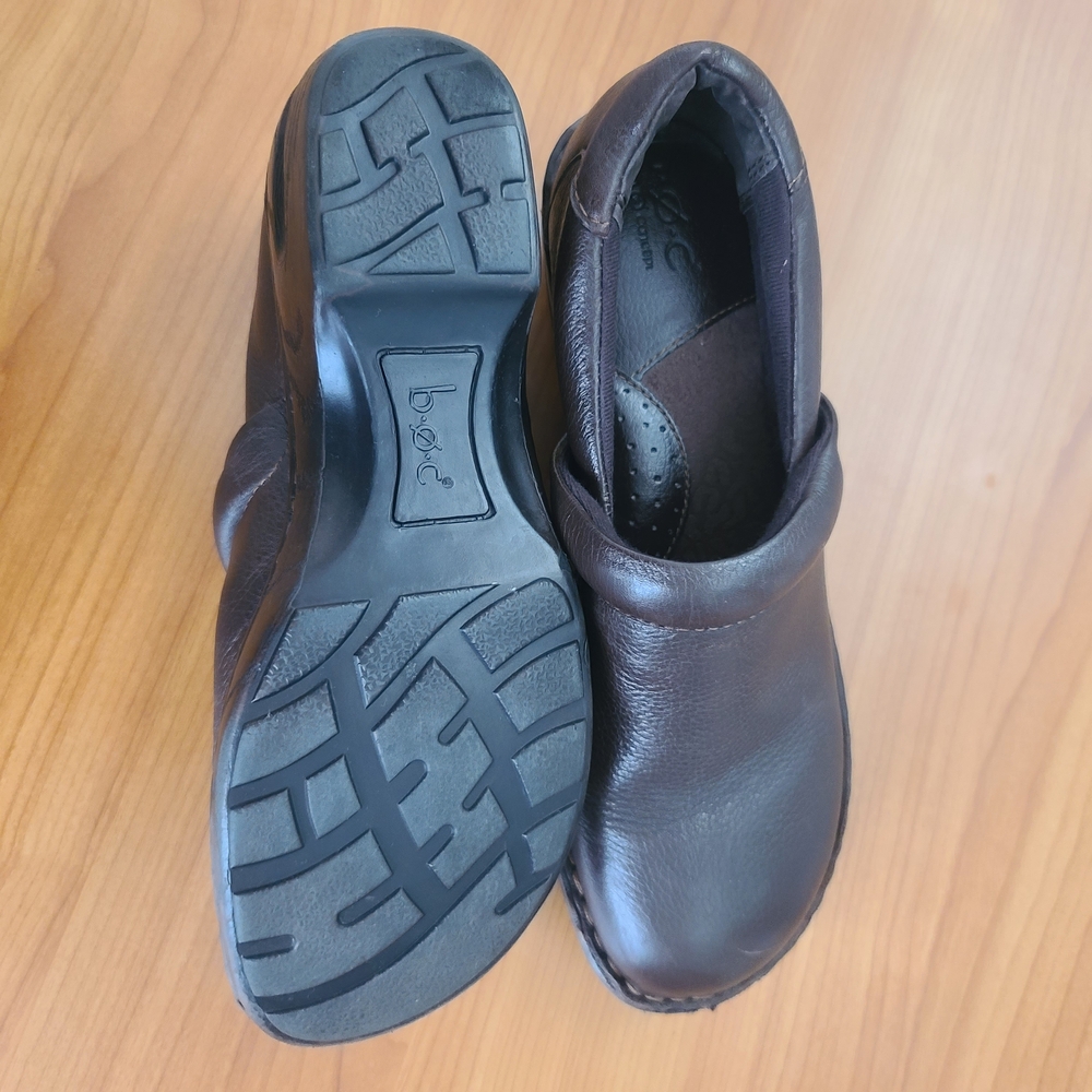B.O.C Born Concept Shoes Womens  Slip On Clog Leather‎ Round Toe Casual Sz 9.5 - Picture 8 of 8